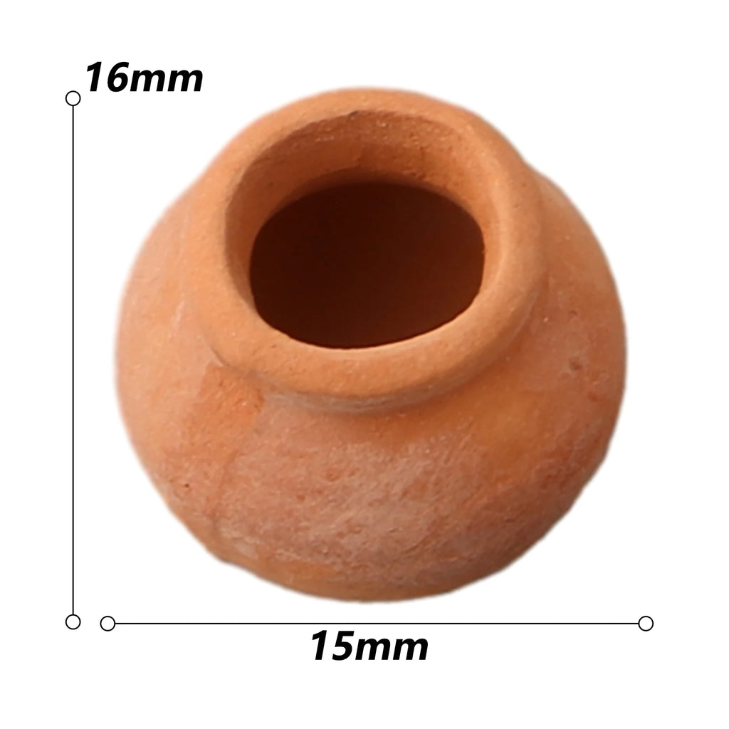 2PCS Mini Flower Pots Ceramic Clay Succulent Plants Pot For Plant Wedding Decoration Craft Handicrafts Garden Orchards Home