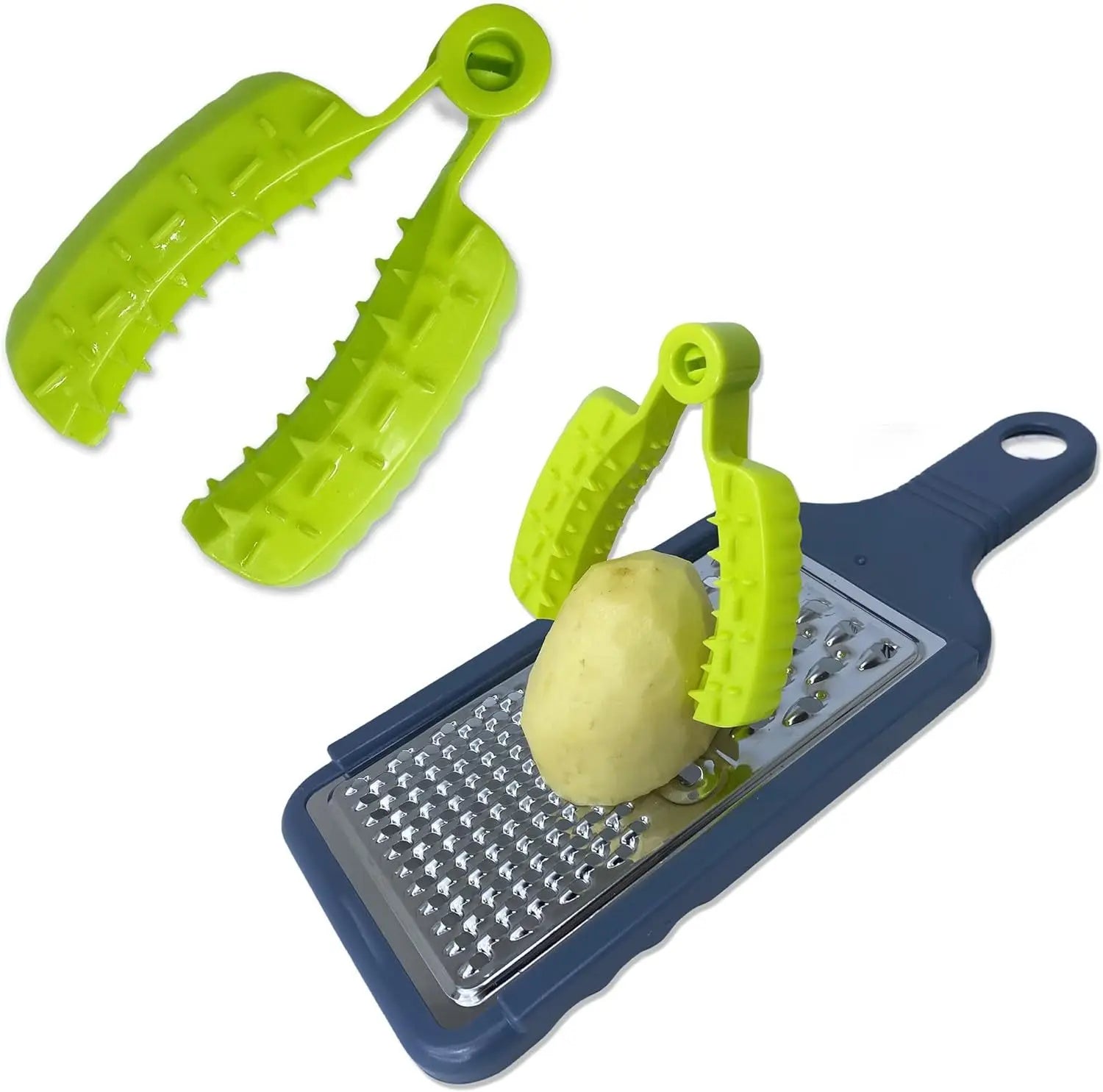 1pc Multifunctional Finger Guard for Food Cutting! Kitchen Essential, Protect Fingers While Slicing Veggies, Potatoes & More
