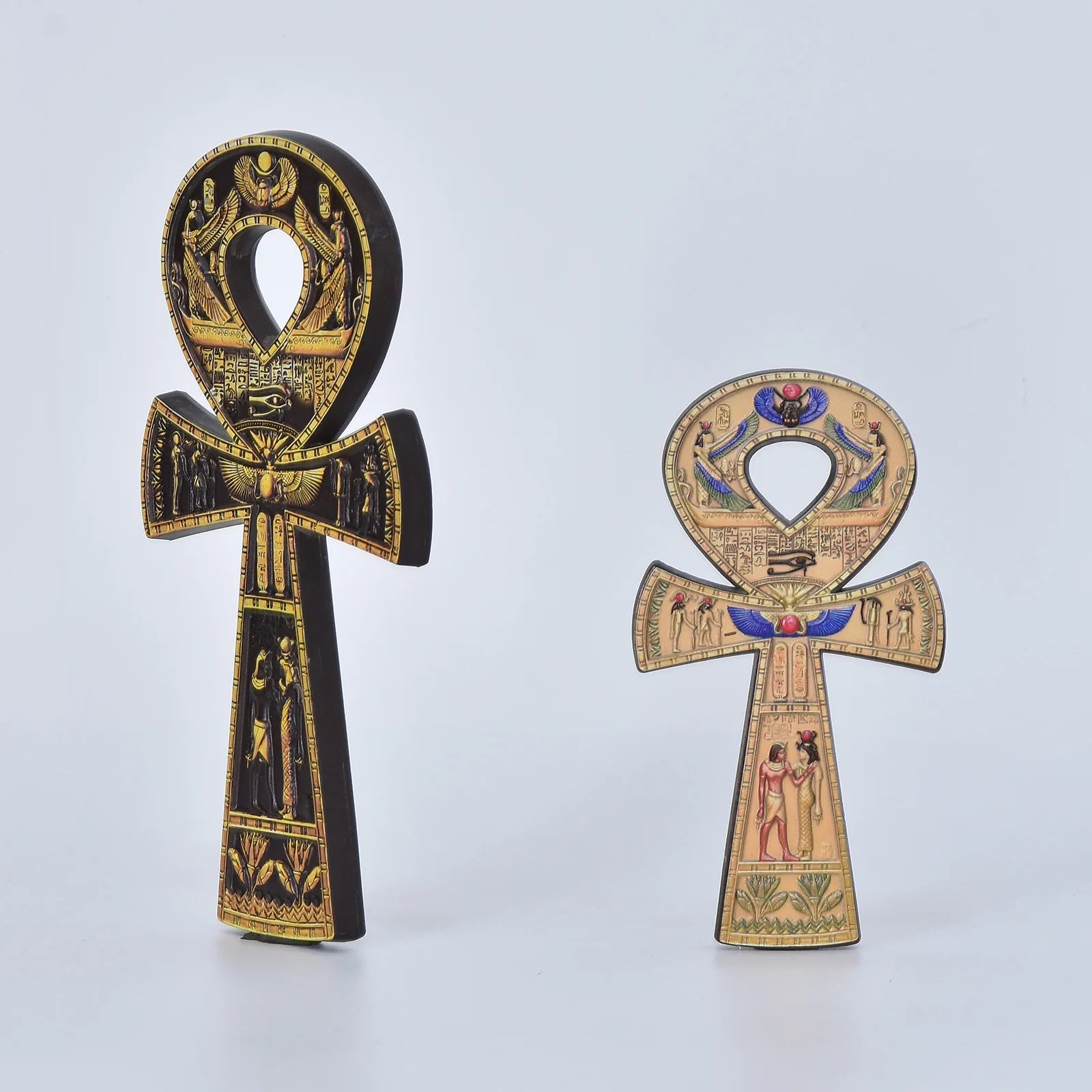 Egyptian Anka Talisman Of Life Resin Ornament Vintage Cross Literary Jewelry Home Entryway Living Room Spiritual Decorations