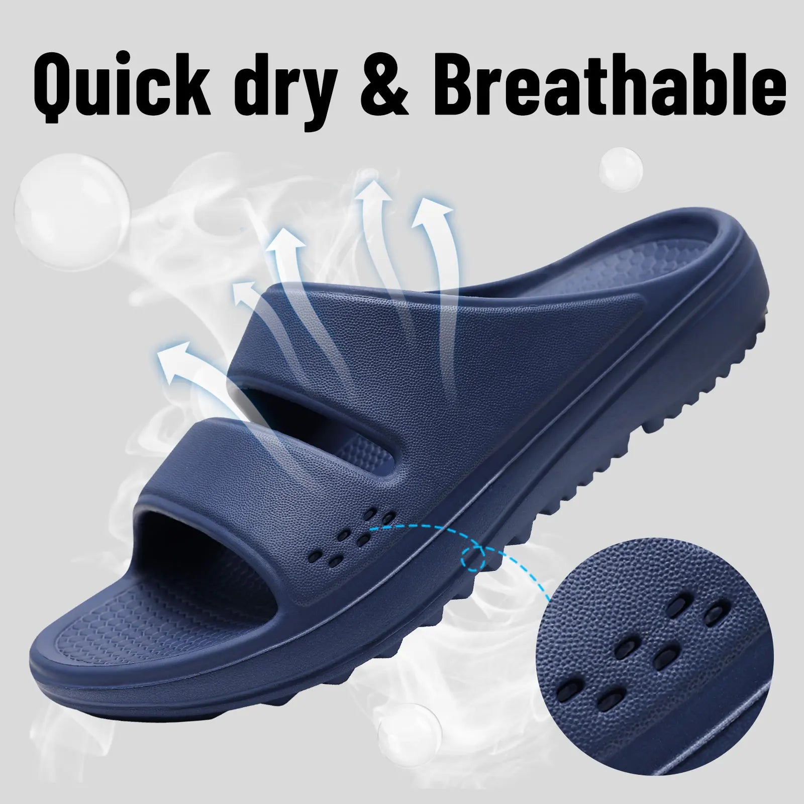 Bebealy Women Orthopedic Slippers With Arch Support Outdoor Men Slippers Soft Antiskid Home Slippers Indoor EVA Cloud Slippers
