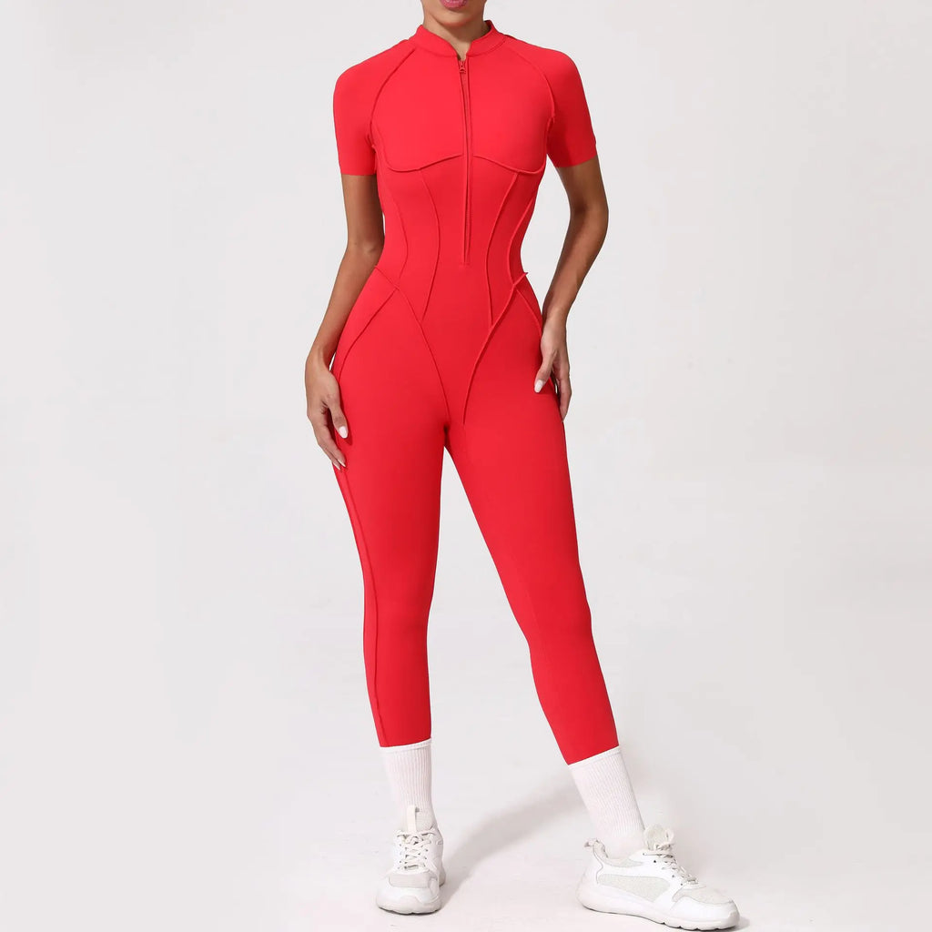 2025 New Style Women Yoga Apparel Workout Suit Gym Clothing Outdoors Sports Suit Short Sleeves Long Pants Suit Fitness Suit Set