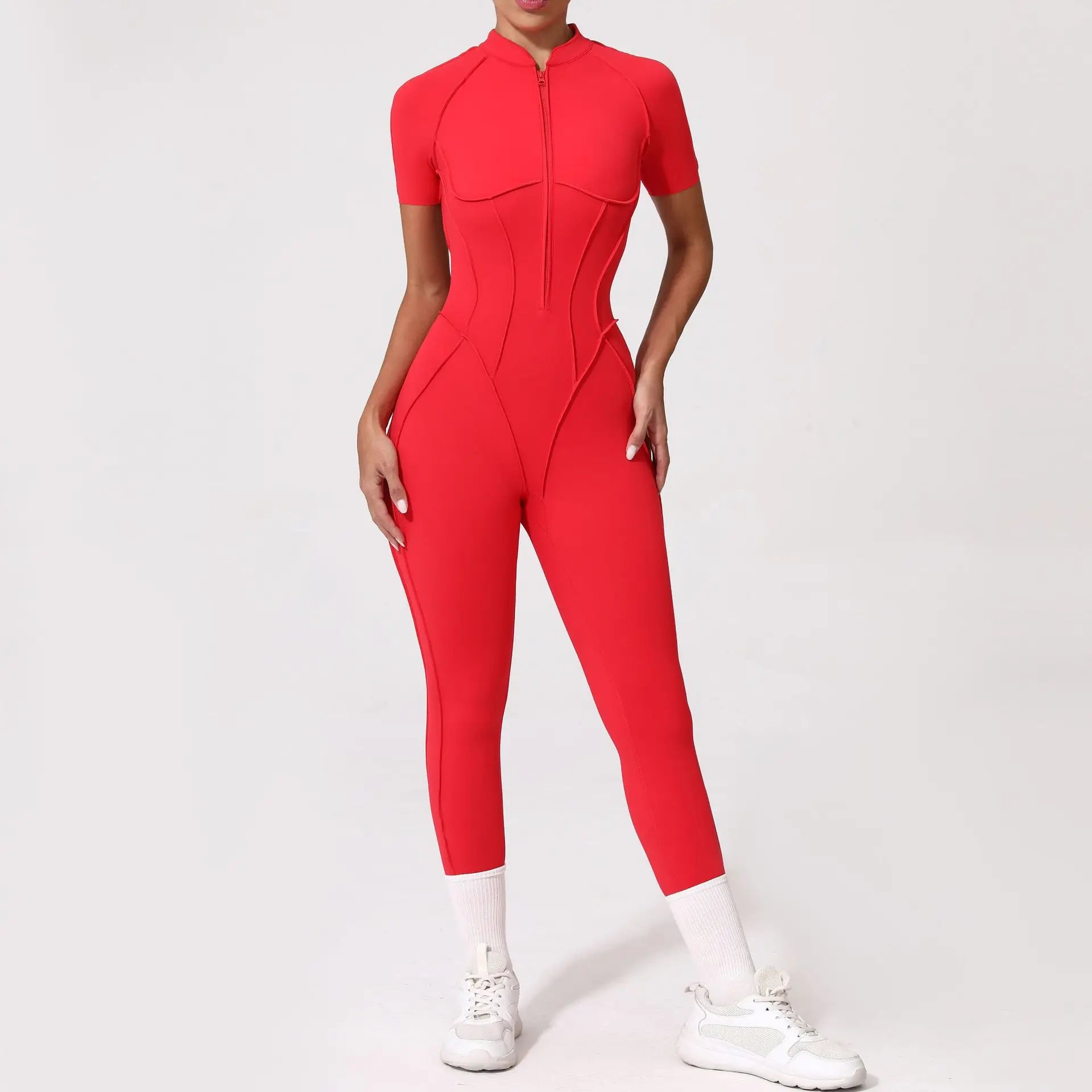 2025 New Style Women Yoga Apparel Workout Suit Gym Clothing Outdoors Sports Suit Short Sleeves Long Pants Suit Fitness Suit Set