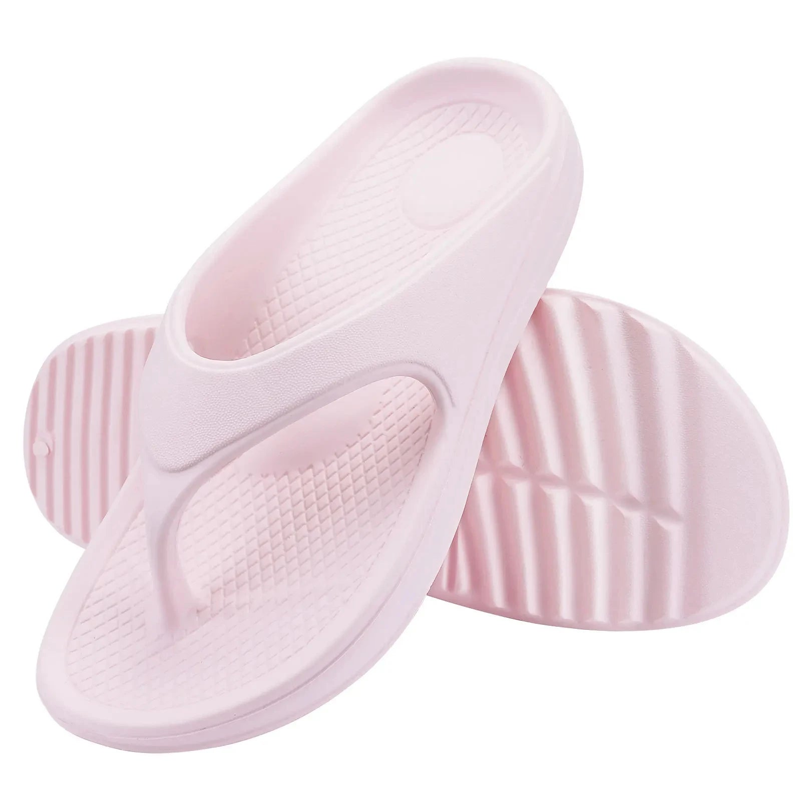 Bebealy Women Orthopedic Slippers With Arch Support Outdoor Men Slippers Soft Antiskid Home Slippers Indoor EVA Cloud Slippers