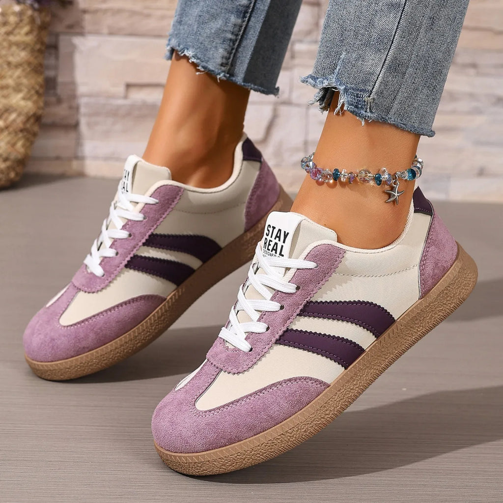 2025 New Women Sneakers Spring Luxury Flat Loafers Comfortable Slip on Soft Female Sneakers Lightweight Outdoor Shoes for Women