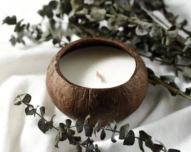 200g Real Coconut Candle Wax - All-Natural Wax for DIY Candle Making - Coconut Wax Blend - Creamy Blend for High Load Fragrance Formulations