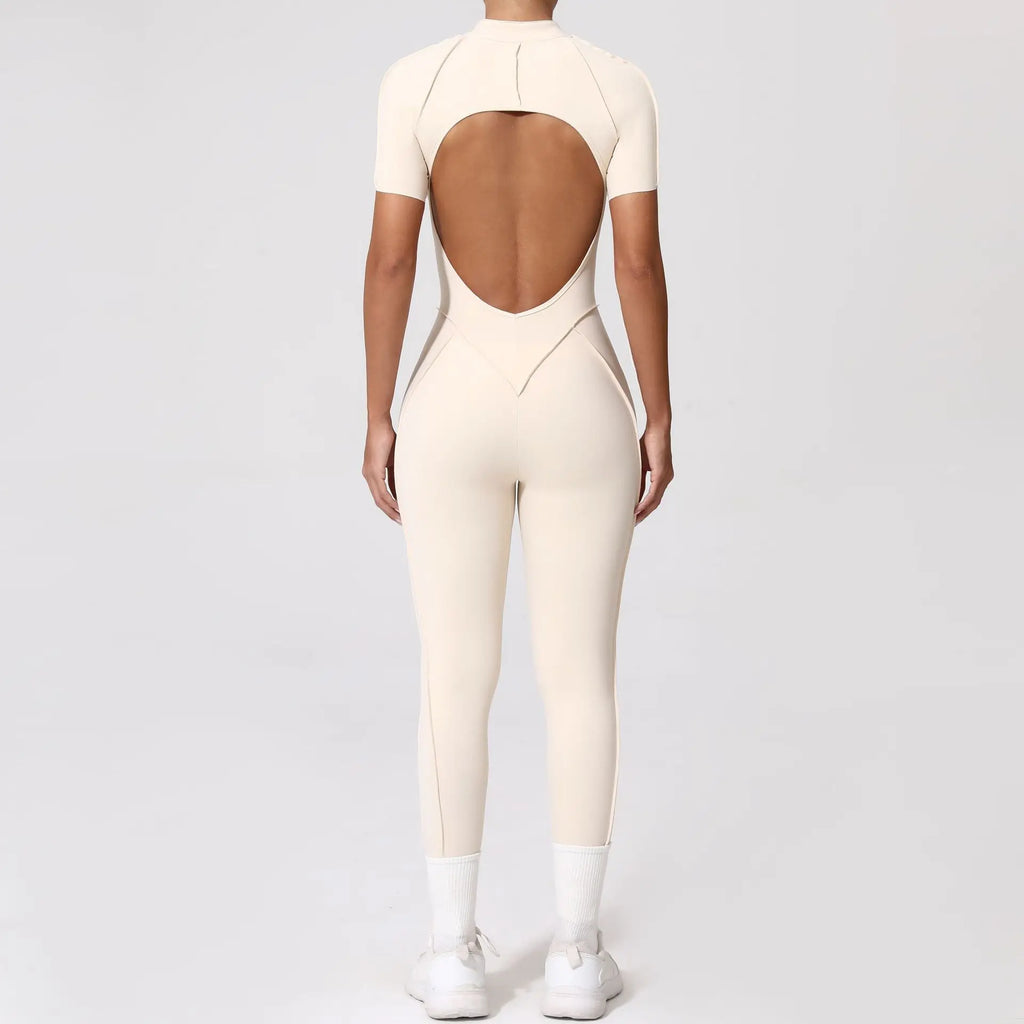 2025 New Style Women Yoga Apparel Workout Suit Gym Clothing Outdoors Sports Suit Short Sleeves Long Pants Suit Fitness Suit Set