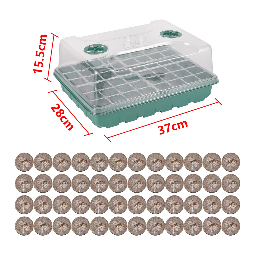 24-hole Seedling Tray Wheatgrass Germination Tray Plant Germination Pot Garden Planting Tools Vegetable Planting Tray Pot