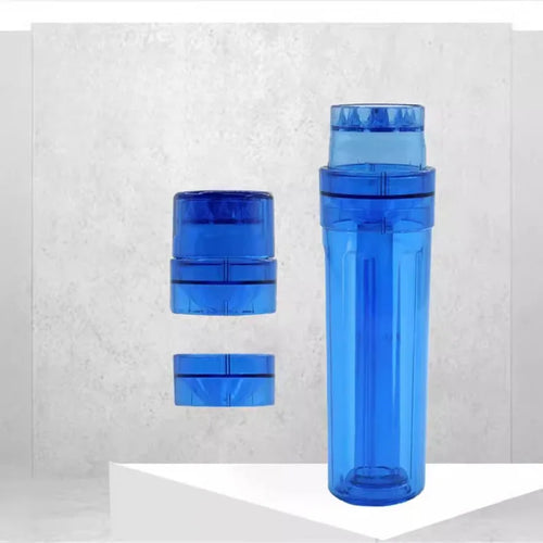 1PC Plastic Grinder Jar PC Smoking Device All-in-One