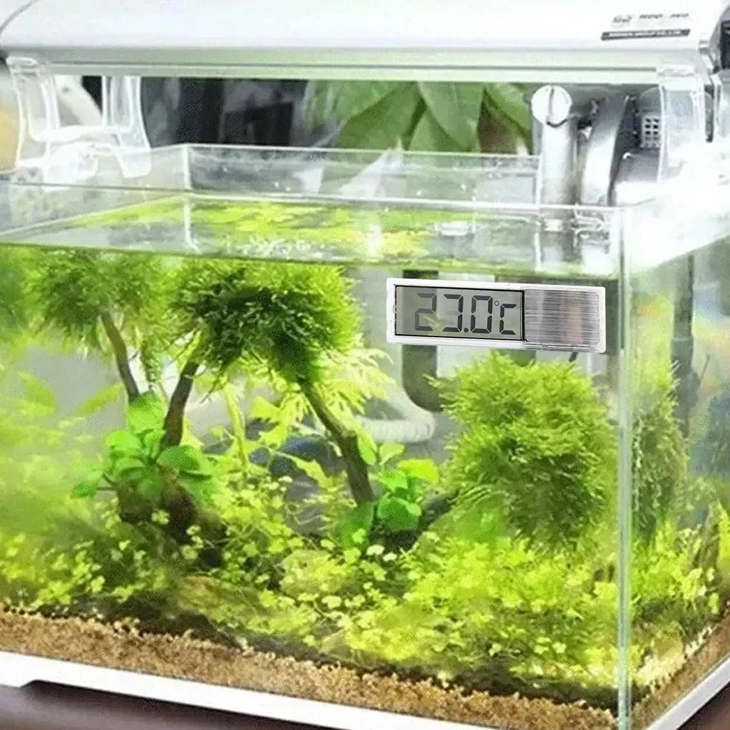 1/3pcs Aquarium Thermometer Electronic LCD Digital Fish Tank Temperature Measurement Fish Tank Temp Meter Aquarium Accessories