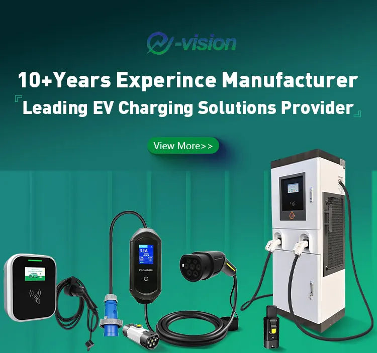 Electric Car 7kw 15kw 20kw 30kw DC Charging Station Mobile EV Charger Portable DC EV Charger