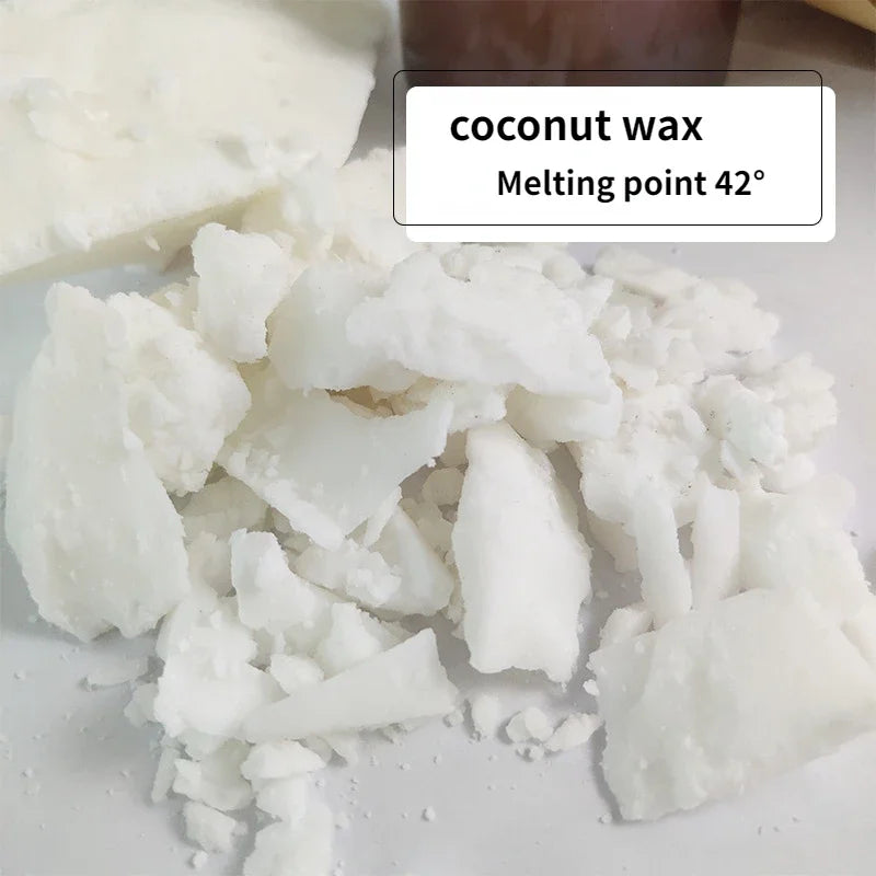 1000g Coconut Wax Aromatherapy Candle Material Low Temperature Massage Candle Diy Handmade Raw Material 42 Degree Vegetable Wax