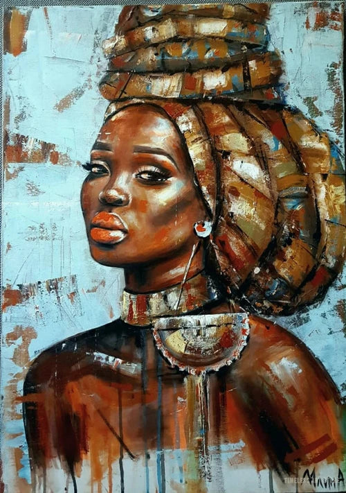 African Black Woman Graffiti Art Posters And Prints Abstract African Girl Canvas Paintings On The Wall Art Pictures Wall Decor