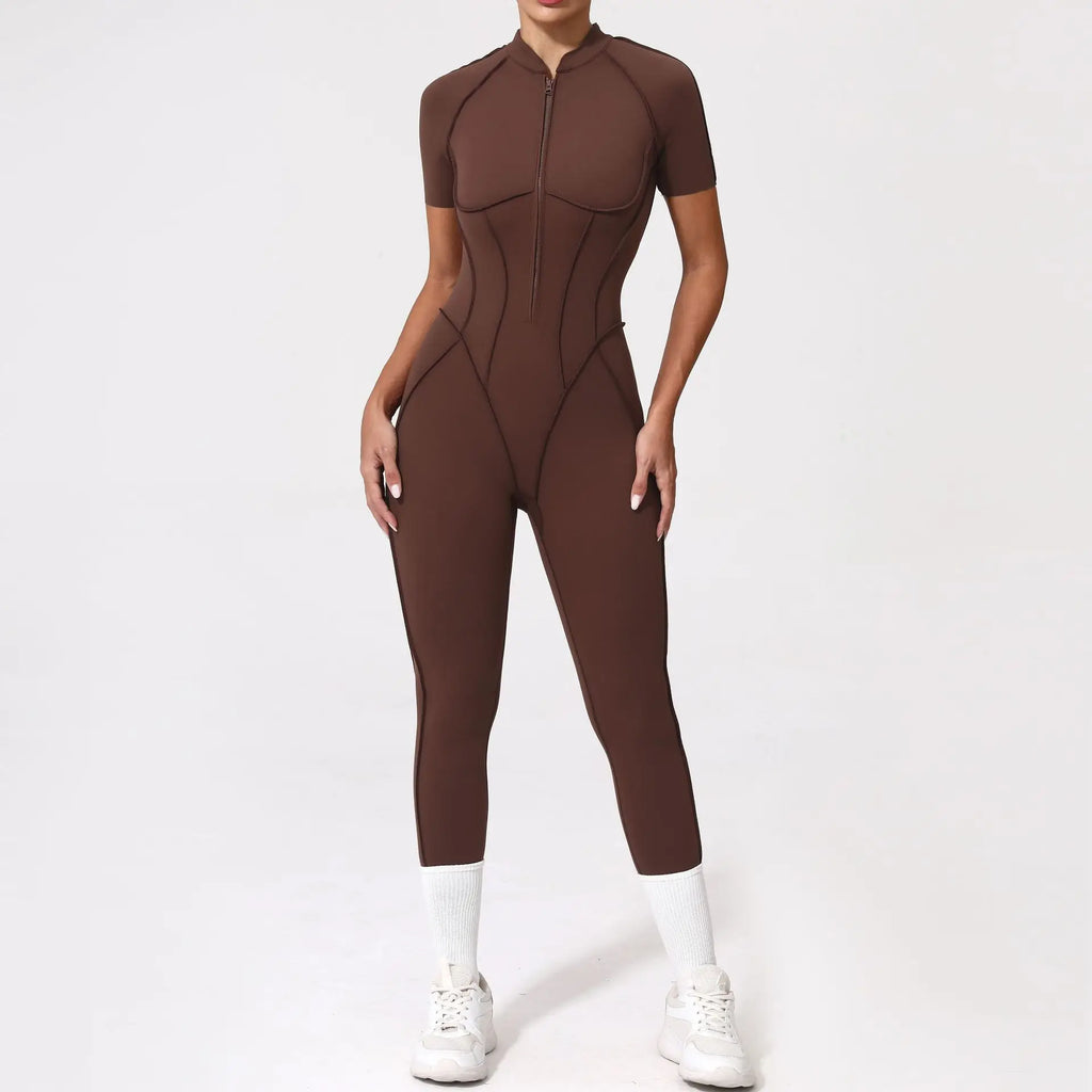 2025 New Style Women Yoga Apparel Workout Suit Gym Clothing Outdoors Sports Suit Short Sleeves Long Pants Suit Fitness Suit Set