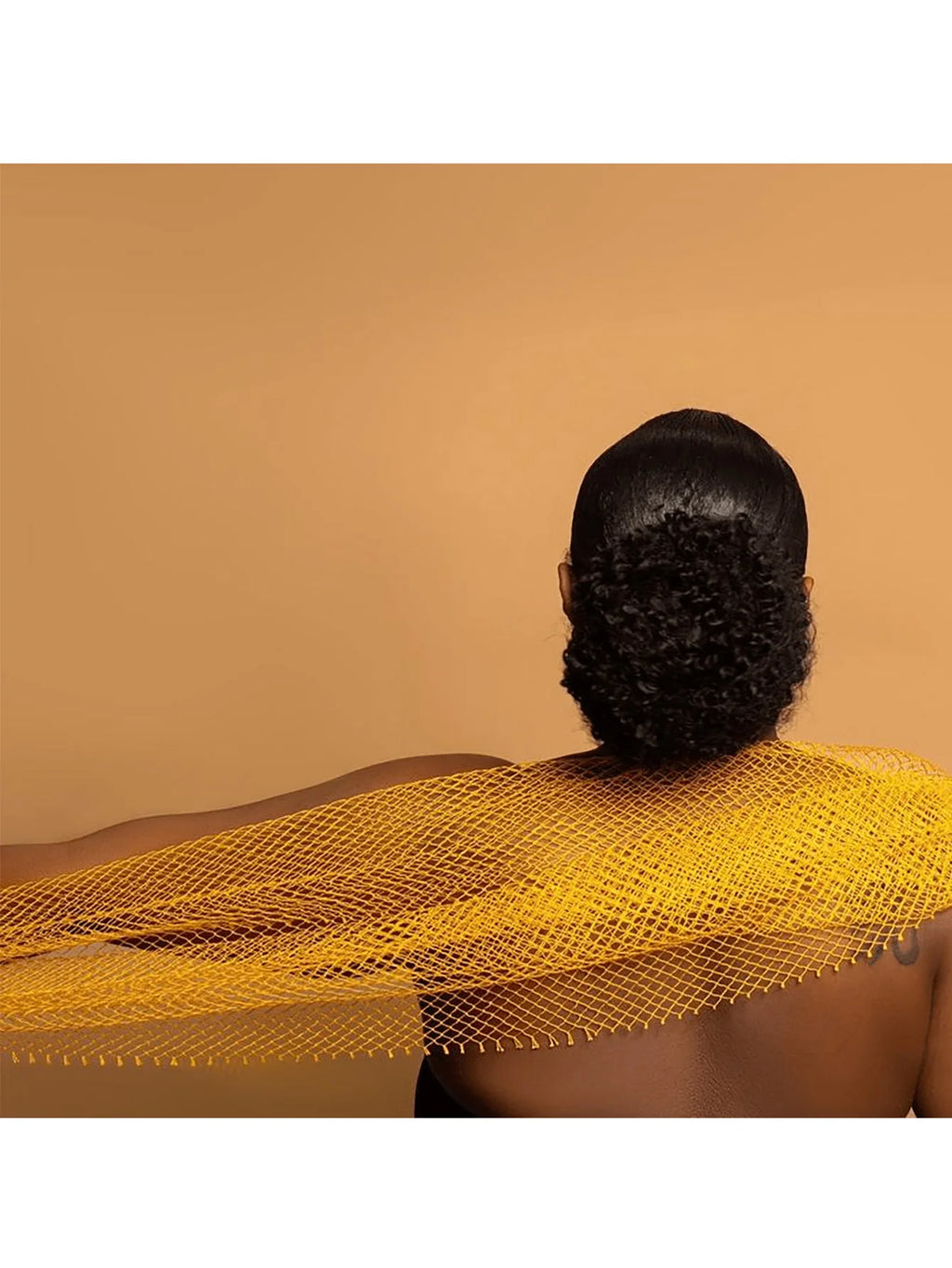 1 Piece of African Exfoliating Mesh Sponge, Deep Cleansing and Skin Smoothing, Perfect for Daily Use ﻿