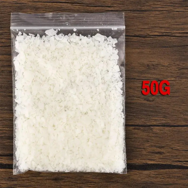 1KG 500g 200g 50g Natural Soy Wax Flake Scented Candle Natural Material 100% Additive-Free DIY Smokeless Candle Making Supplies