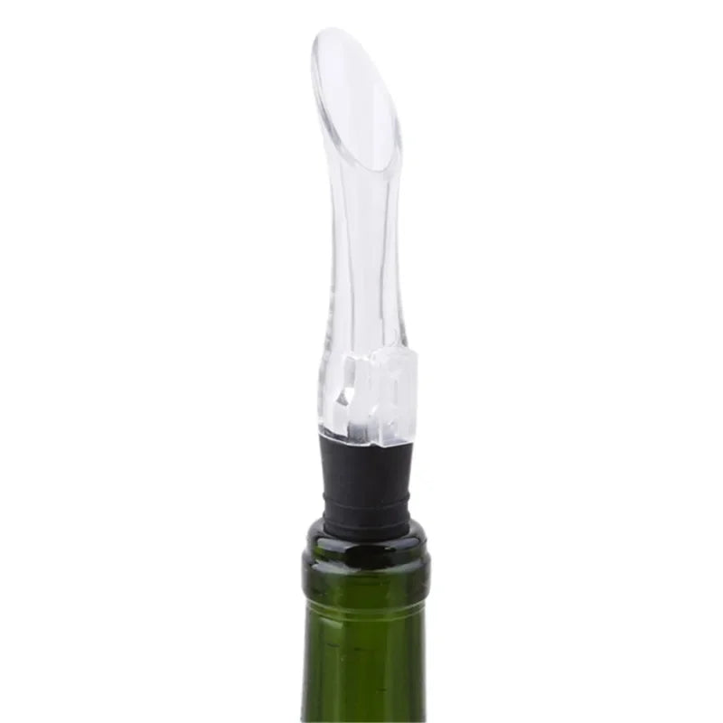 Acrylic Wine Aerator Pourer Premium Aerating Pourer Red Wine Decanter Cap Spout Stopper Bottle Mouth Dispenser Decanter Spout