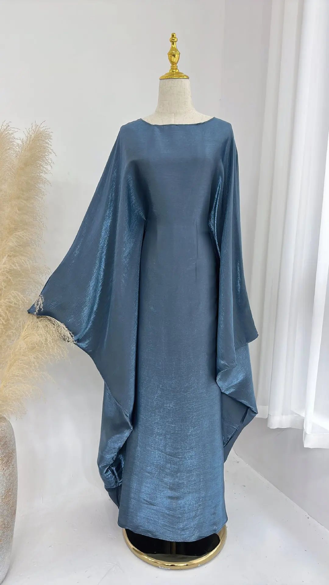 Ele Loose Robe Dr iny Fabric Par Dr Spring Summer Glowing Long Dr Women's plus Size Ele Gown
