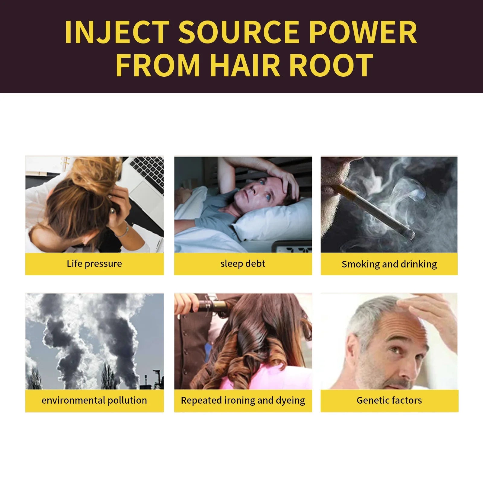 100ml Black Hair Shampoo 3 In1 Hair Dye Shampoo Repairing and Softening Shampoo Moisturizing Cleaning Hair Care for Women Men