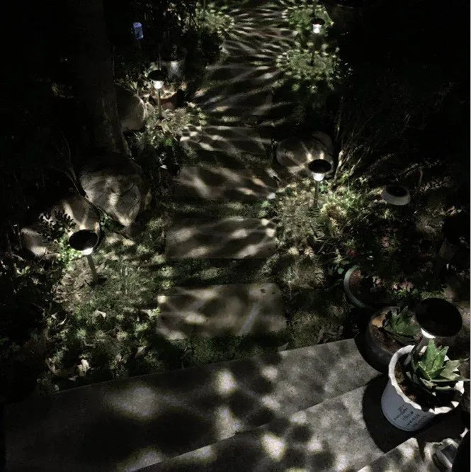 Courtyard Outdoor Lighting, Garden Lamps, Solar Lawn Lamps, Garden Landscape Light and Shadow Atmosphere Lawn Lamps