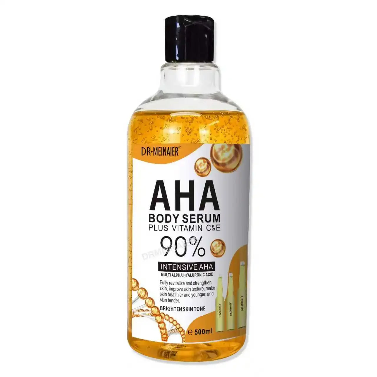 Body Lotion AHA Hydroxy Acid & VC Moisturizing Brightening Body Lotion Nourishing Moisturizing Skin Skin Care Products 500ml