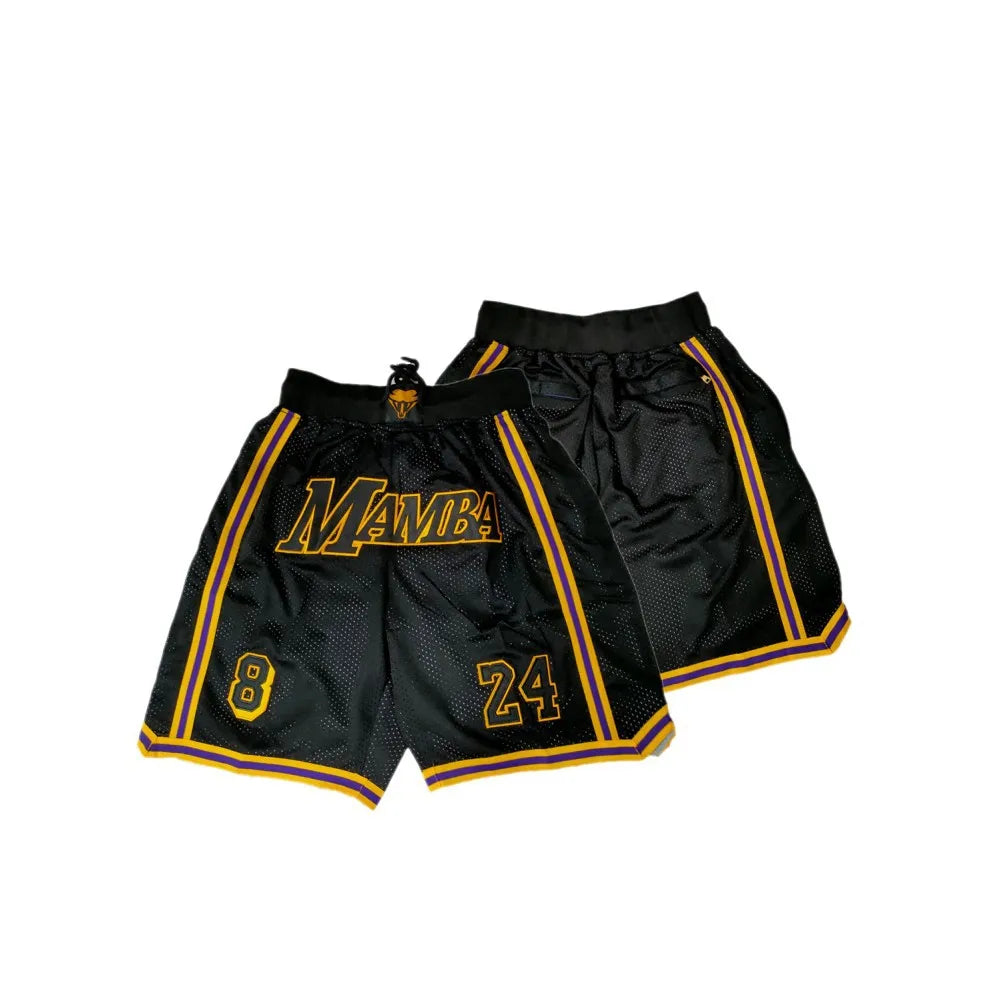 2026 Summer Hot Selling Men's MAMBA 8/24 Sports Basketball Shorts Quick Drying Breathable Loose Fashion Match Oversized Shorts