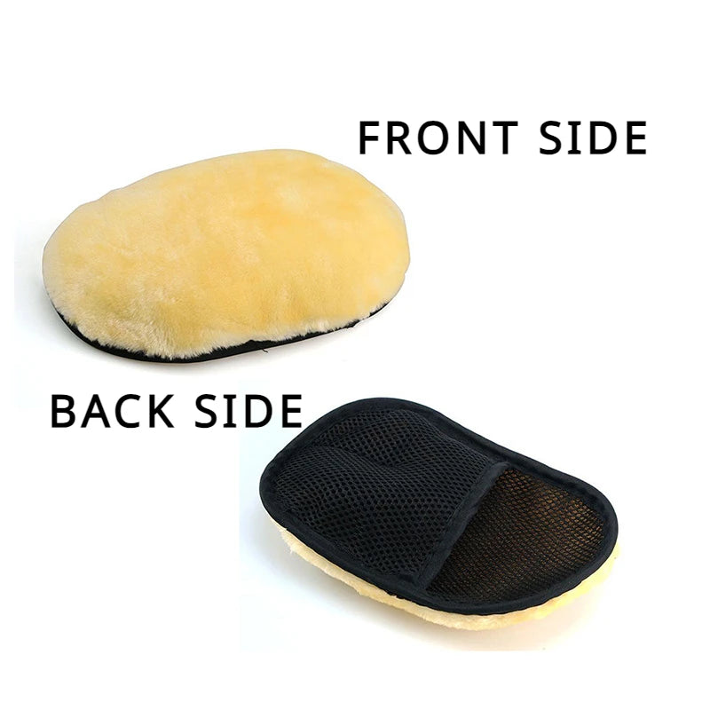 Car Cleaning glove Microfiber Wool Soft Auto Car Washing Glove Cleaning  Motorcycle Washer Care Car paint Wash care tools