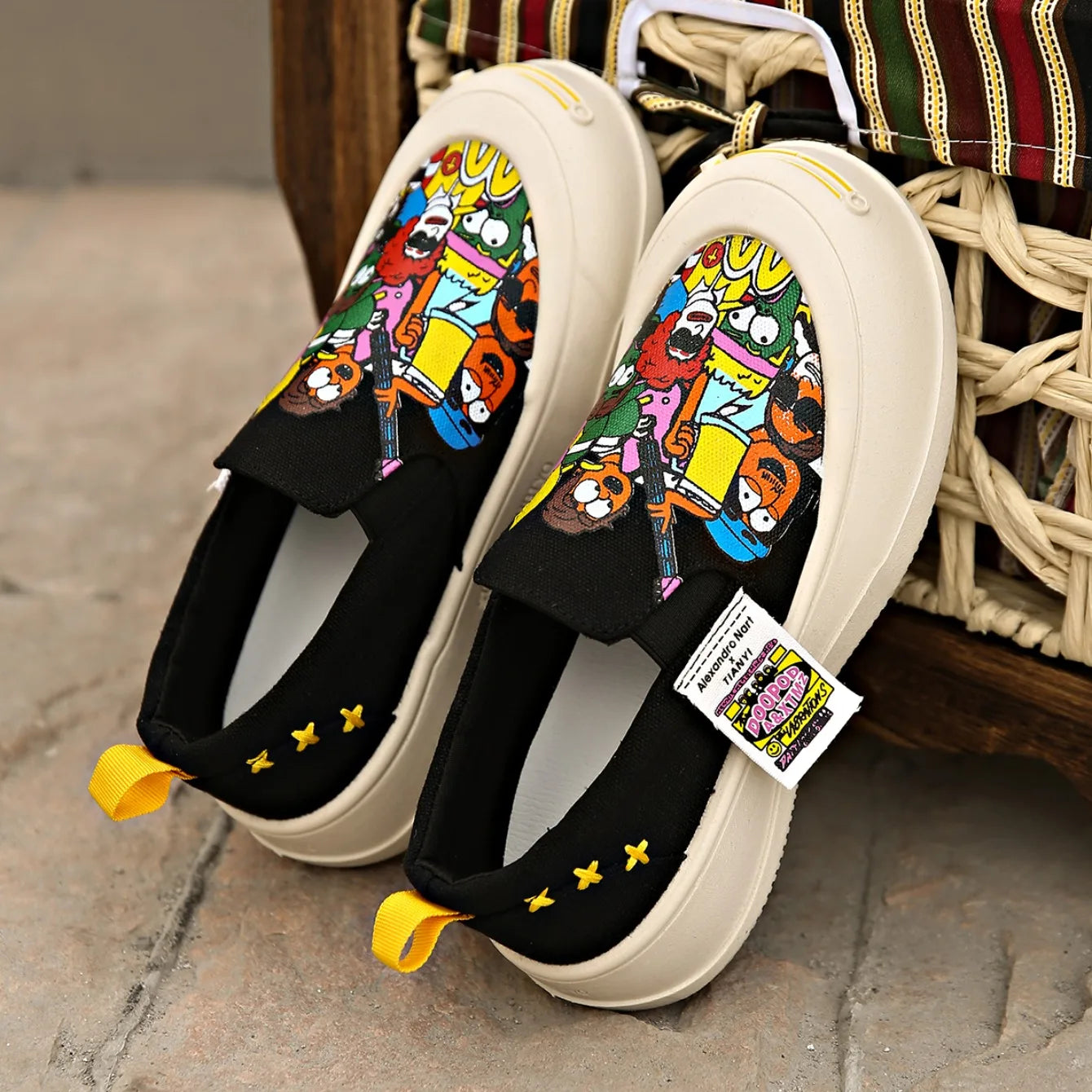 2025 New Women Flat Sneakers Casual Fashionable Canvas Shoes Women Style One Step Walking Sneakers Women Summer Zapatos De Mujer