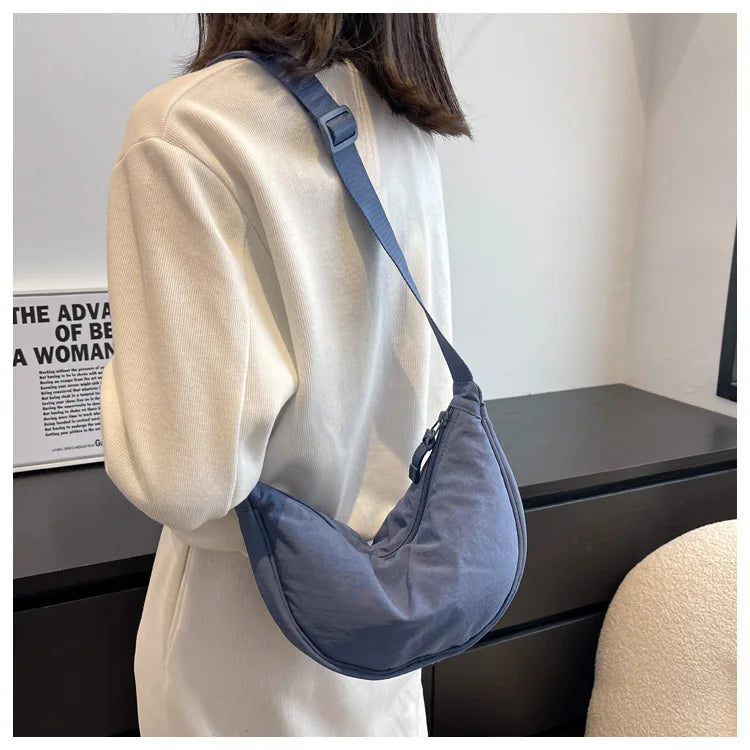 Convenient casual nylon women's crossbody bag shoulder bag large capacity handbag women's travel shopping bag women's wallet