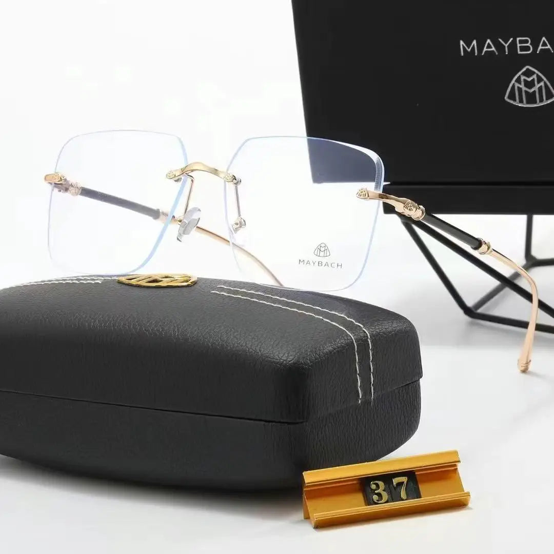 Car HighEnd Luxury Leisure Frameless Sunglasses Maybach S Class GLS480 GLS600 S450 S480 S500 S580 S600 S650 S680 Fashion Goggles