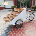 3 Wheel Electric Food Cart /street Food Vending Cart Bikes Selling Snacks