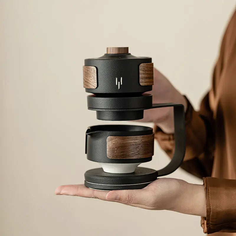 Ceramic automatic tea set, home tea making, office high-end and atmospheric complete set of tea set