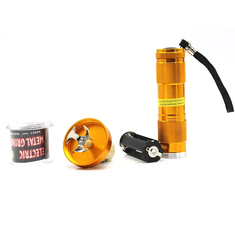 Electric Herb Tobacco Grinder Crusher Leaf Tobacco Smoke Spice Herb Muller Grindering Machine Herb Tobacco Electric Grinder
