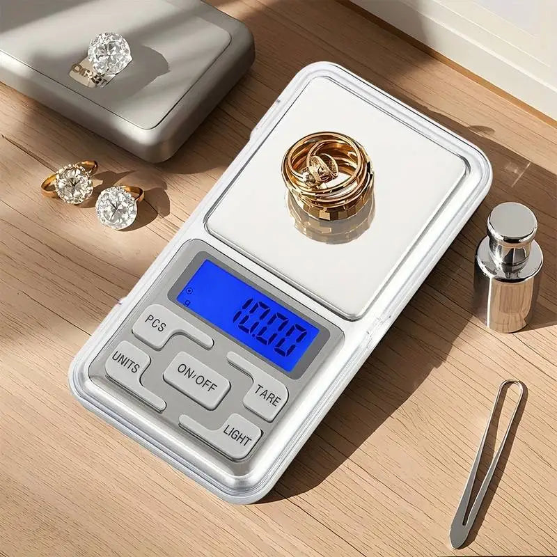 Digital Pocket Scales Jewelry Scales Weight Diamond Balance Kitchen Weighing High Precision Electronic Digital Pocket Scale