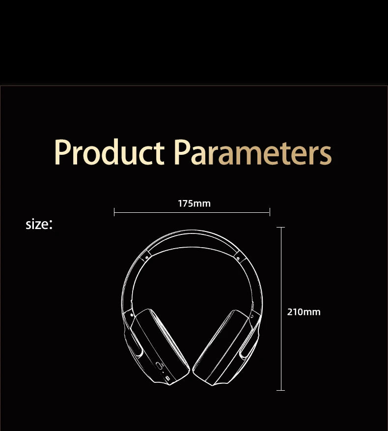 Acer OHR305 ANC Wireless Headphones Head Tracking 3D Spatial Audio -42dB ANC Bluetooth 5.4 HIFI Headset ENC HD Mic Low-Latency