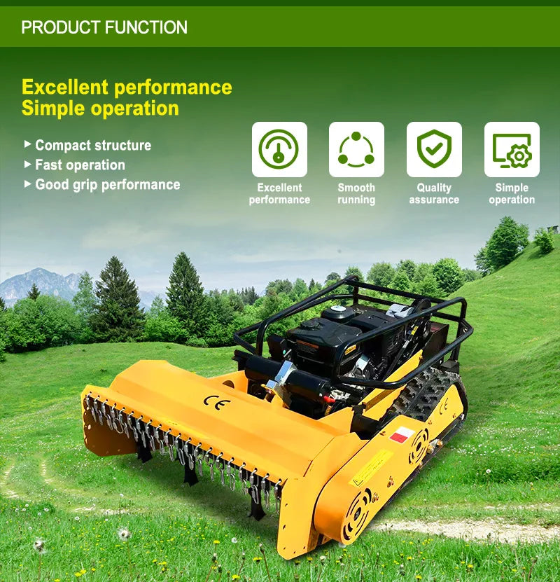 Customized Popular Product Multi Functional Remote Control Lawn Mower Lawn Mower Sold at Factory Price