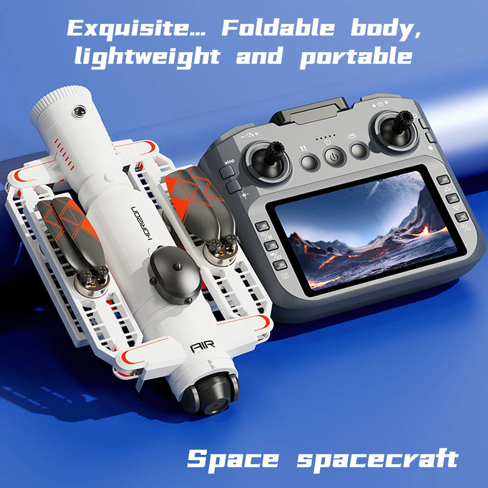 Drone Dual Camera  HD Aerial Photography Obstacle Avoidance Quadcopter RC Aircraft Unmanned Aerial Vehicle with