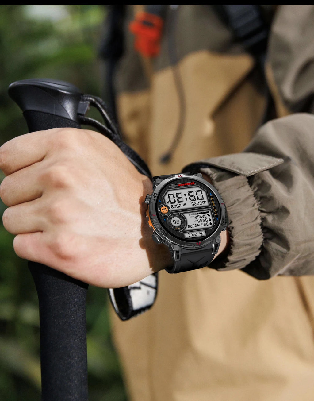 2026 New Outdoor GPS Sports Smartwatches Men Compass 10ATM Waterproof 24/7 Health Monitoring Chat GPT Bluetooth Call Smart Watch