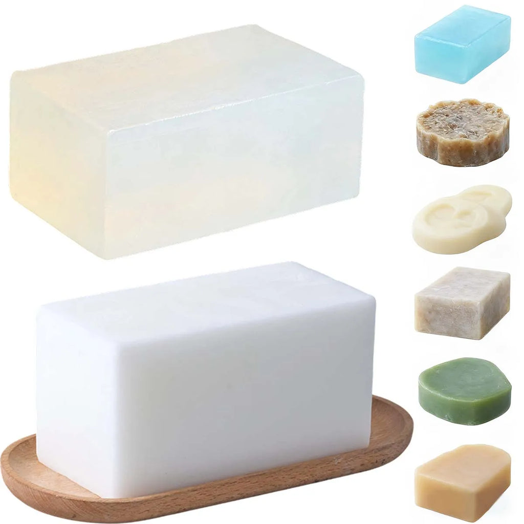 1000G Box Clear White Glycerin Soaps Base Aromath Soaps Making DIY Soap Making Supplies Handmade Mild Bath Foaming Butter