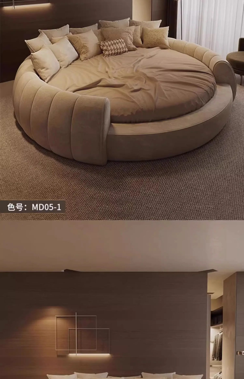 Bedside Table Unique Bed Modern Luxury Lounge French Bed Sleeping Multifunctional Muebles Para Dormitorio Home Furniture