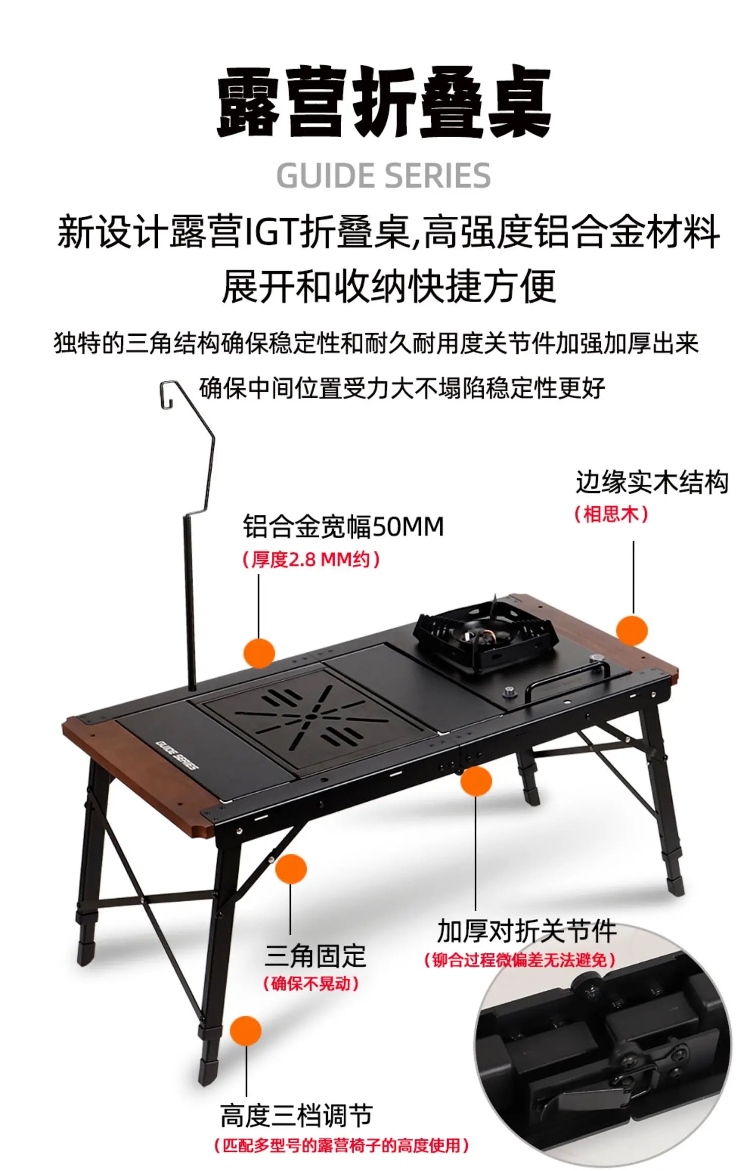 Dining Waterproof Outdoor Table Black Balcony Portable Backyard Outdoor Table Garden Camping Tuinmeubelsets Patio Furniture