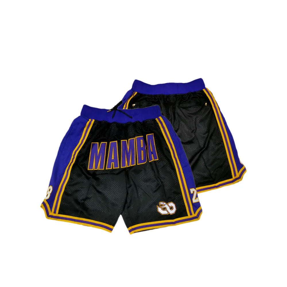 2026 Summer Hot Selling Men's MAMBA 8/24 Sports Basketball Shorts Quick Drying Breathable Loose Fashion Match Oversized Shorts