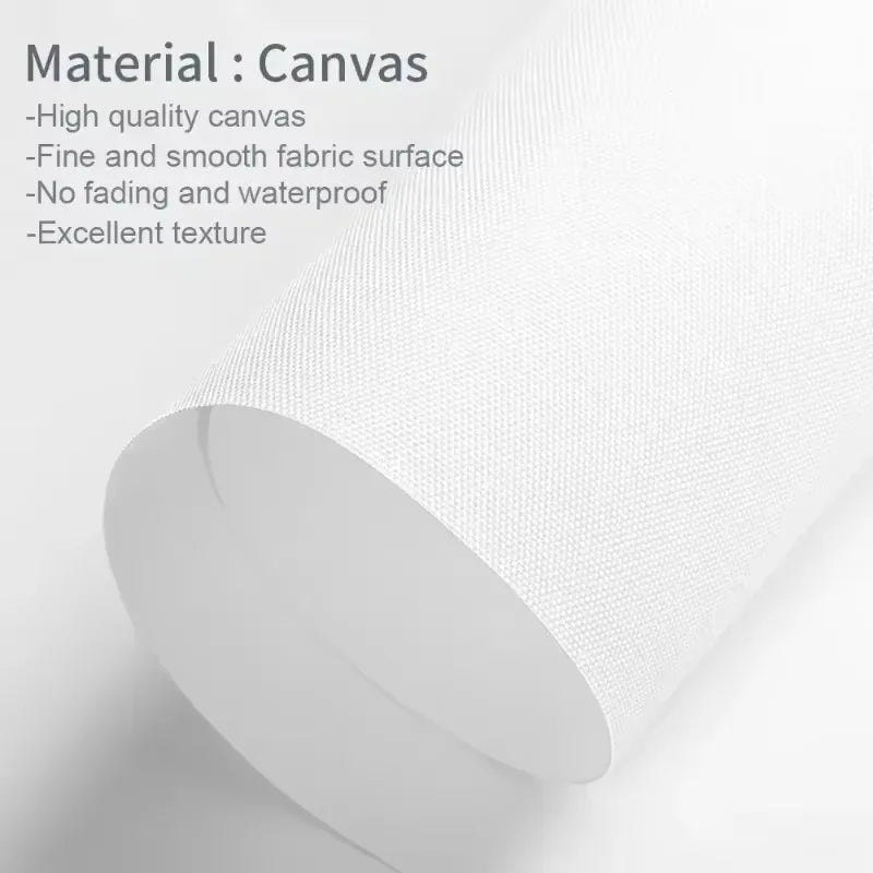 3pcs White Seascape Canvas Painting Nordic Sea Beach Pampas Botanical Grass Posters Decor Living Room Bedroom Wall Art Decor