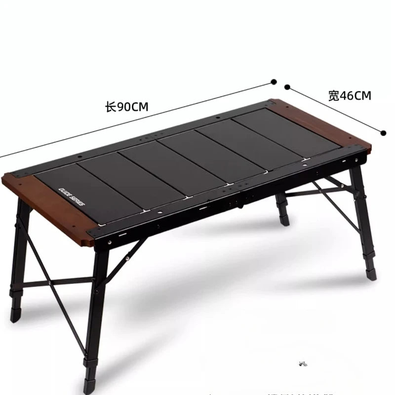 Dining Waterproof Outdoor Table Black Balcony Portable Backyard Outdoor Table Garden Camping Tuinmeubelsets Patio Furniture
