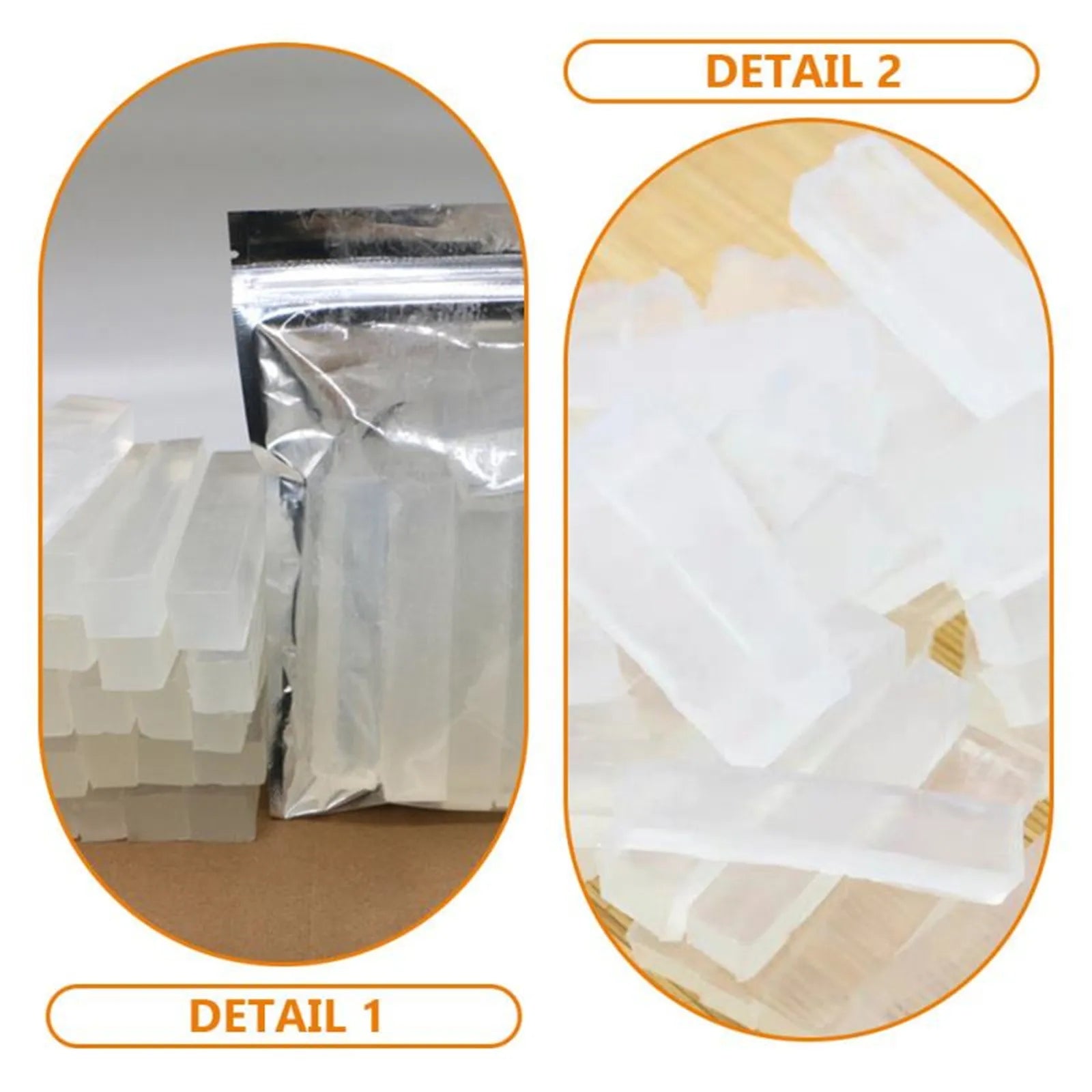 250G Bag Clear Glycerin Hand Soaps Base Organic Hand Soaps Making DIY soap making supplies Handmade Vegan Hand Soaps glicerina
