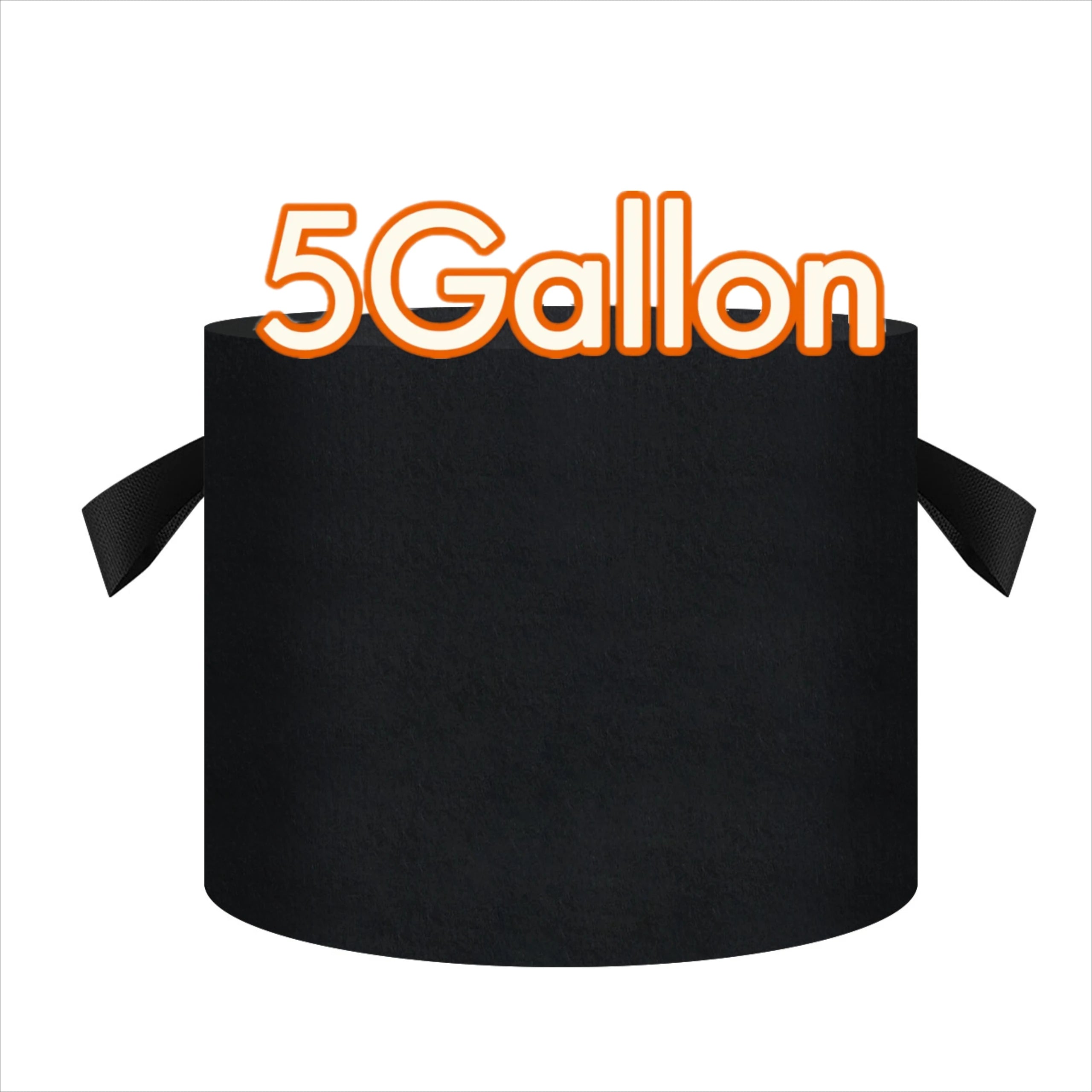 5-20 Pack 5/10/15 Gallon Reusable Grow Bag 300G Thickened Nonwoven Fabric Pots with Handles For Garden Vegetable/Flower Planting