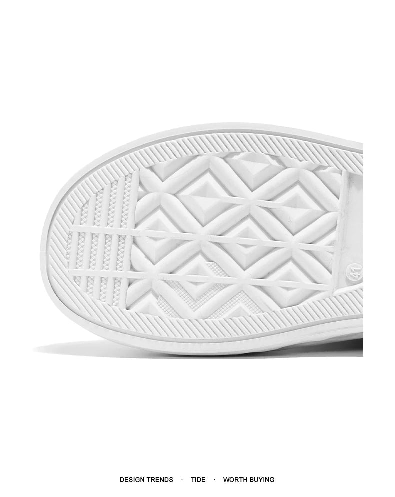 Casual Sneakers Sporty Design Trendy Flat Men's Canvas Shoes Breathable Low-Top Footwear Summer Winter Spring Autumn Wear
