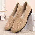 Casual Women'S Summer Mesh Breathable Flat Shoes | Comfortable Lightweight Slip-on Loafers with Fabric Upper and Rubber Sole, Women Shoes