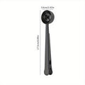 1pc Coffee Scoops With Bag Clip, 2 In 1 Stainless Steel Measuring Spoon, Sealing Clamps, Multifunctional Milk Powder Scoop With Sealing Clip, Kitchen Accessories