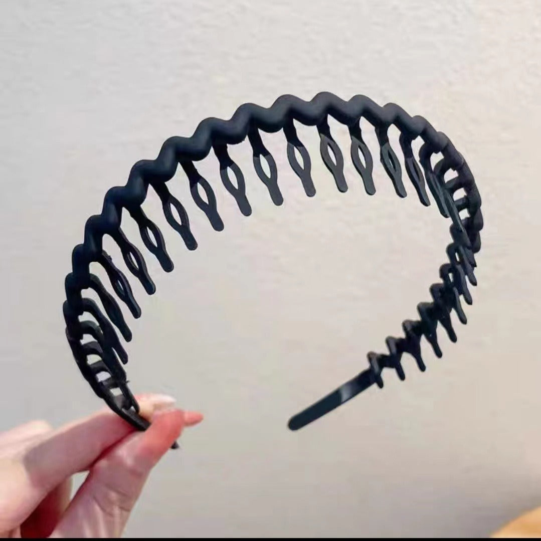 Colorful Matte Hairbands for Women with Anti-Slip Teeth, Easy And Versatile, Perfect for Holding Hair Back While Washing Your Face