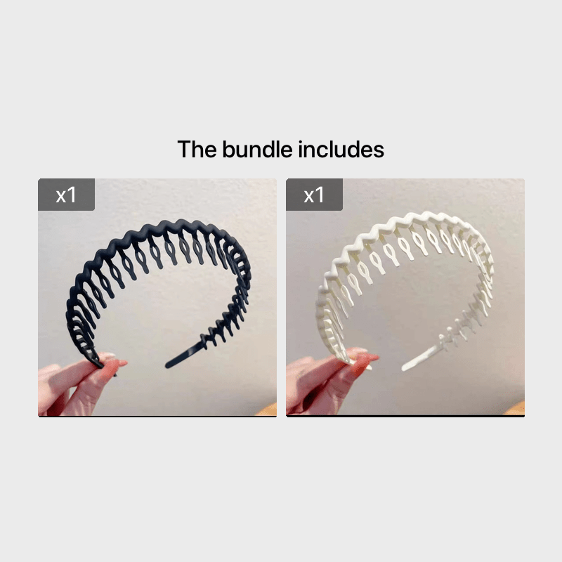 Colorful Matte Hairbands for Women with Anti-Slip Teeth, Easy And Versatile, Perfect for Holding Hair Back While Washing Your Face